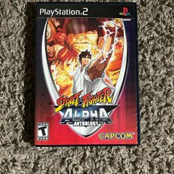 Street Fighter Alpha Anthology for Ps2