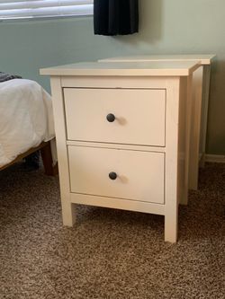 Matching IKEA Two Drawer Nightstands