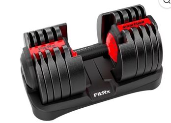 FitRx SmartBell XL 10-90 lbs.
Quick-Select Adjustable Dumbbell, 10-90 lbs. New$180 both. Pick Up