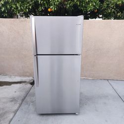 3MONTHS WARRANTY 30X30X66 WHIRLPOOL FRIDGE 18CUFT SILVER 