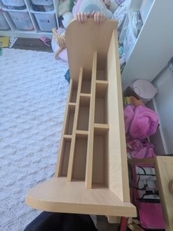 Kids front facing bookshelf