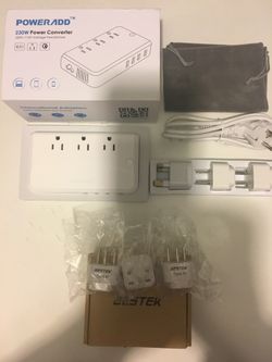 PowerAdd Power Converter and Bestek Adapters