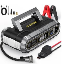 Jump Starter with Air Compressor
