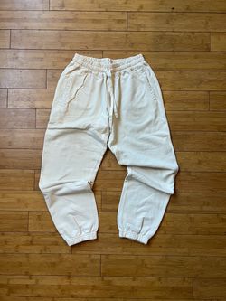 Aime Leon Dore Cream Jogger Sweatpants - Large