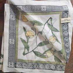 Gianni Versace Profumi 100% Chiffon Scarf, Made in Italy