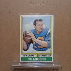 1974 Topps Johnny Unitas