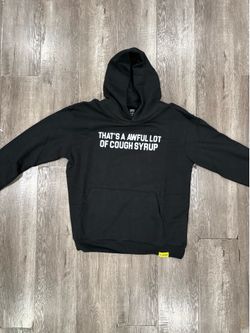 Classic Black ALOCS Hoodie Size Large 🥤