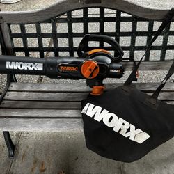Worx TRIVAC 3-in-1 Electric Leaf Blower/Mulcher/Vac