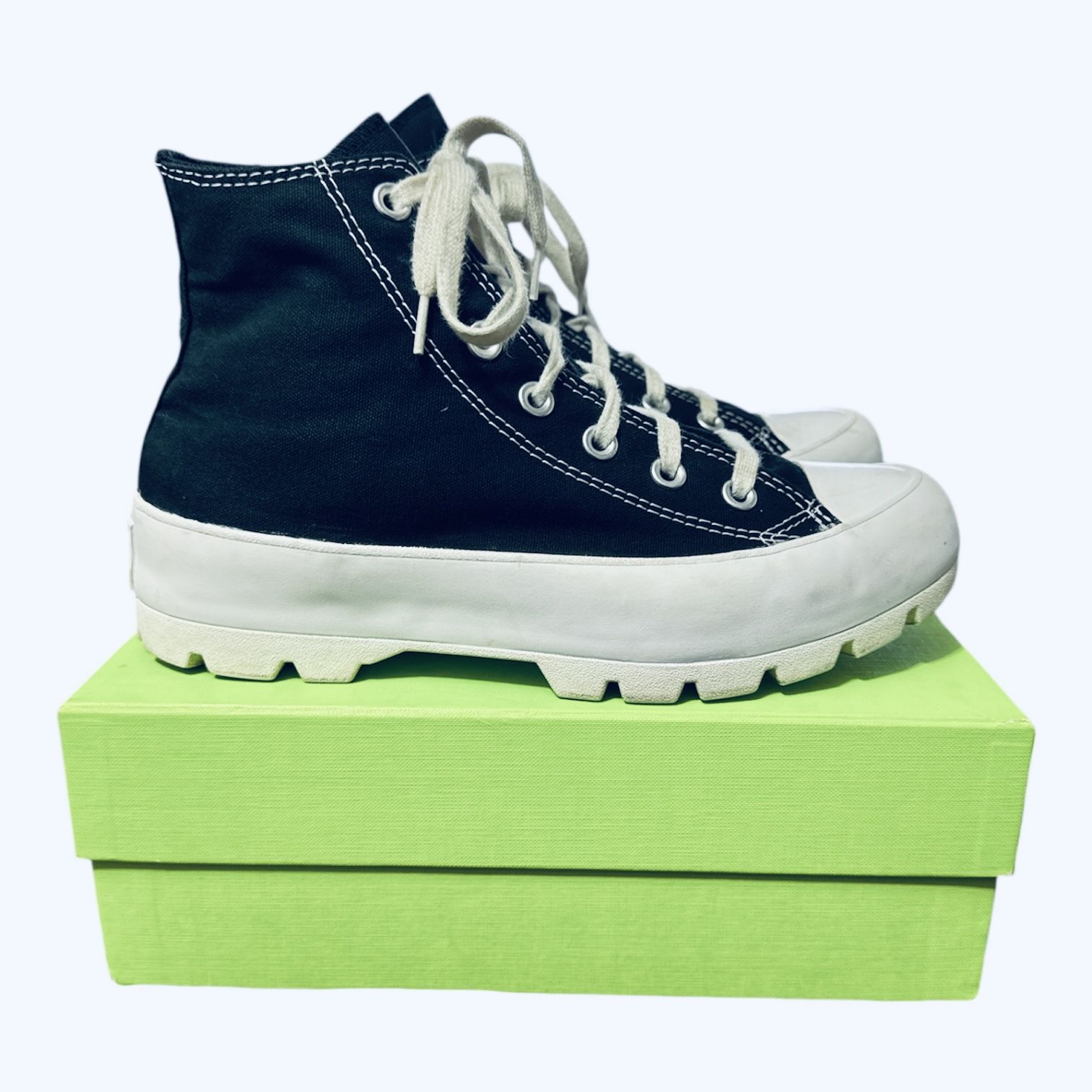 Converse Women's High-Top Sneakers - Black and White