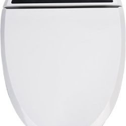 285  Bidet Toilet Seat, Elongated Toilet Seat Warm Water, Heated Seat Bidet with Remote Control,Self-cleaning Nozzle Temperature Adjustable LED Light,