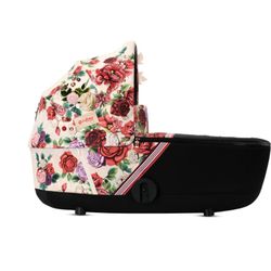 Mios Lux Carry Cot Spring Blossom - Light Beige