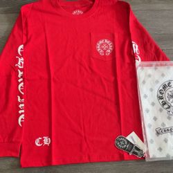 Chrome Heart Red Long Sleeve