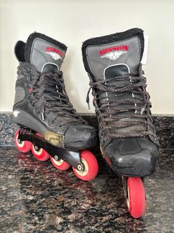 MISSION 3500 QUATRO Inline Roller Hockey Skates Men's US 10 D