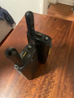 Motorola SL300 walkie talkies