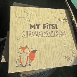  New My First Adventures Baby Memory Book