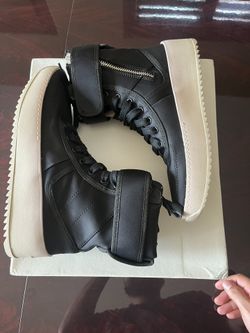Fear Of God military sneaker Black nylon
