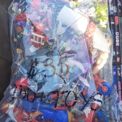 Bag of 100+ Toys and Much More Please Read 