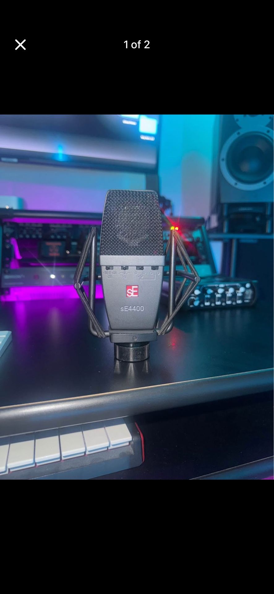 Se 4400 condenser microphone