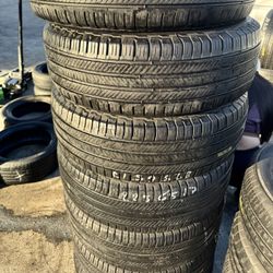 225/65R17 Michelin Set Of Used Tires Great Condition Installed And Balanced