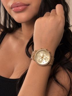 Michael Kors Gold Chronograph Watch
