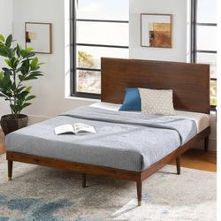Full Size Platform Bed NEW NO MATTRESS 