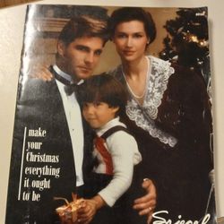 Vintage 1985 SPIEGEL Christmas Catalog Featuring Classic Toys and Games