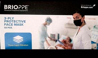 3 - Ply Protective Face Mask