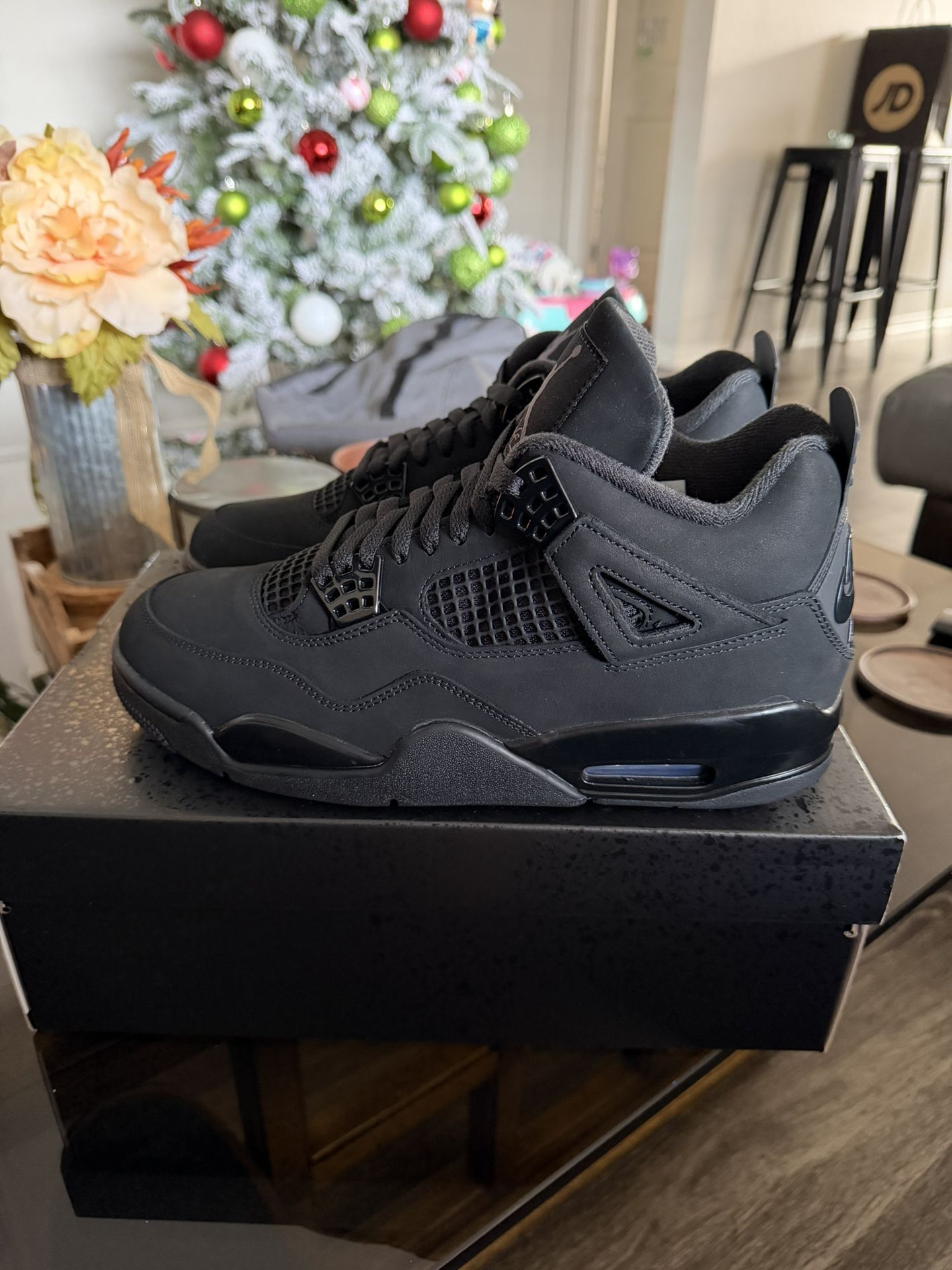 Nike Jordan 4 black cat size 9 DS