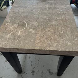 Marble Top Side Table / End Table – Elegant & Sturdy