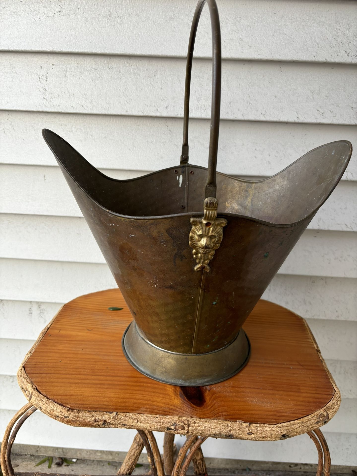 Vintage Coal And Ash Scuttle