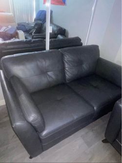 Sofia Vergara “Gabriel” Leather Sofa and Love Seat