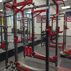 Sorinex Base Camp Squat Rack and Adjustable Incline Bench - University of New Mexico