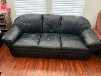 Black couch