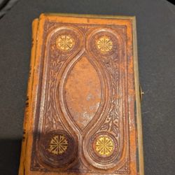 1868 Holy Bible Oxford Thomas Nelson & Sons – Leather Bound, Clasp, Gilded Edges