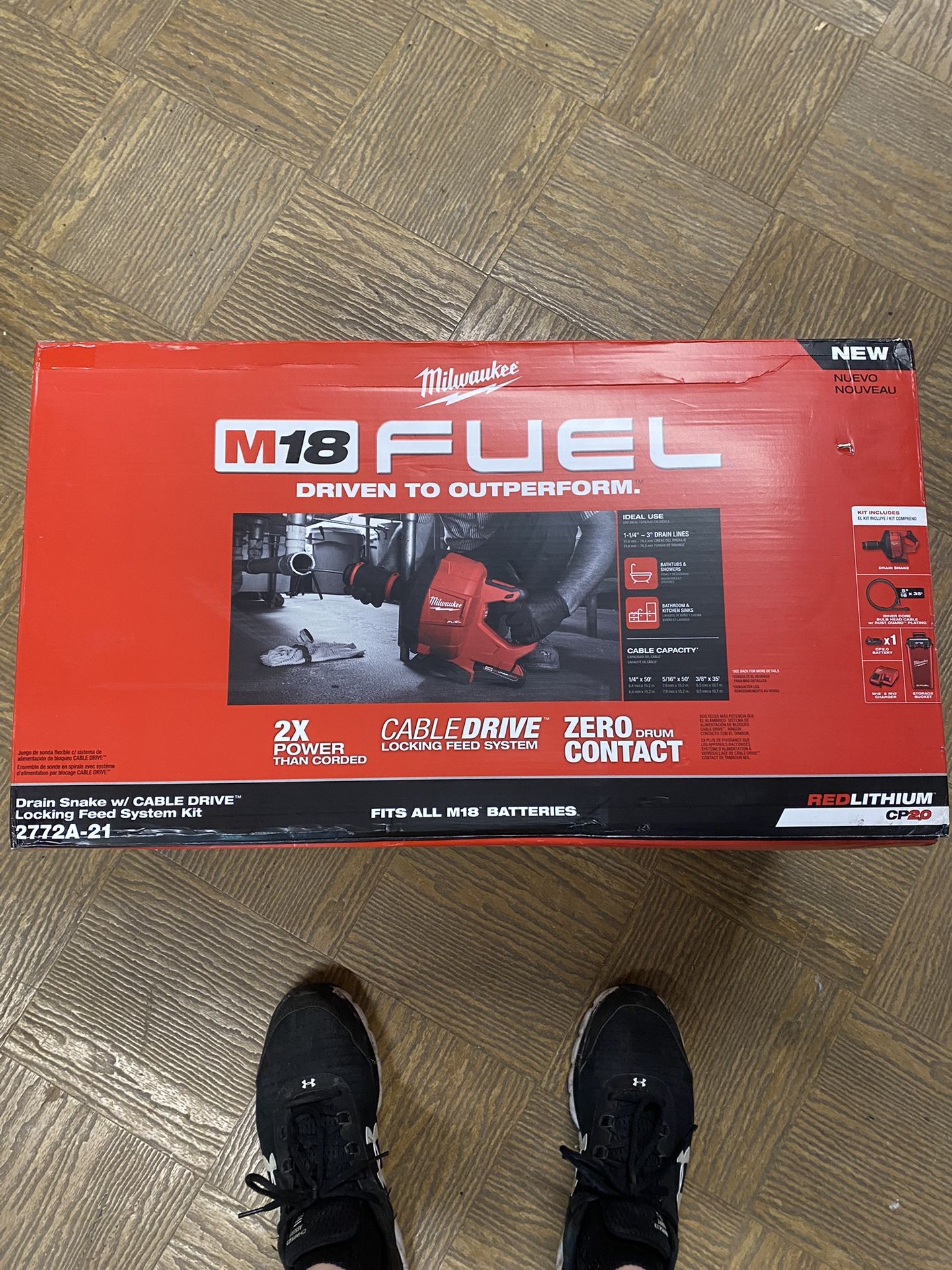 Milwaukee M18 Drain Snake Auger (brand new in box)