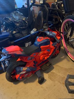 Spiderman Ride-On Motorcycle for Kids!