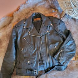 Men's Cayenne Classic Leather Biker Jacket