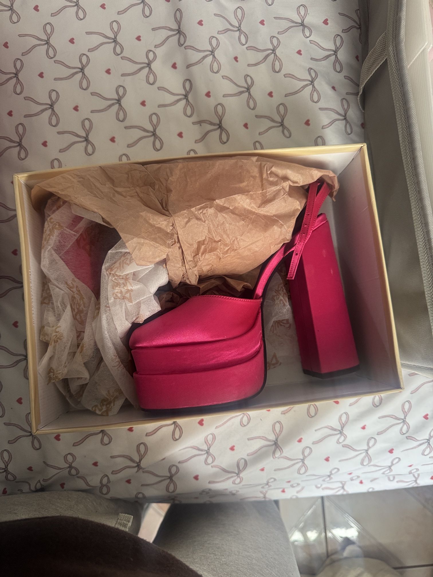 Pink Platform Heel