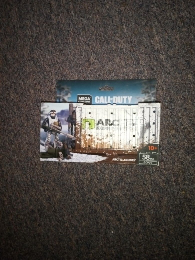 2019 Mega Contrux Call Of Duty Artic Armory In Box