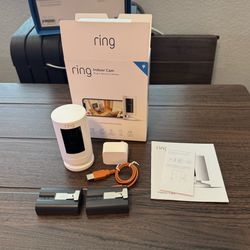 Ring Wireless Indoor Camera in White