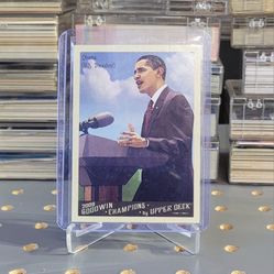 🇺🇸 2009 UD Barack Obama Card #44