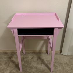 Pink End Table 