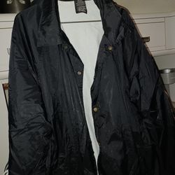Dickies Black Windbreaker Size 2x