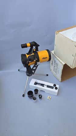 Jason 323 Comet 480 Reflector Telescope 76mm - Vintage Japan with Box