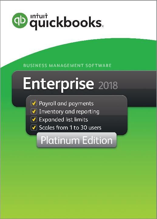 Quickbooks 18 Pro And Enterprise Disk or USB