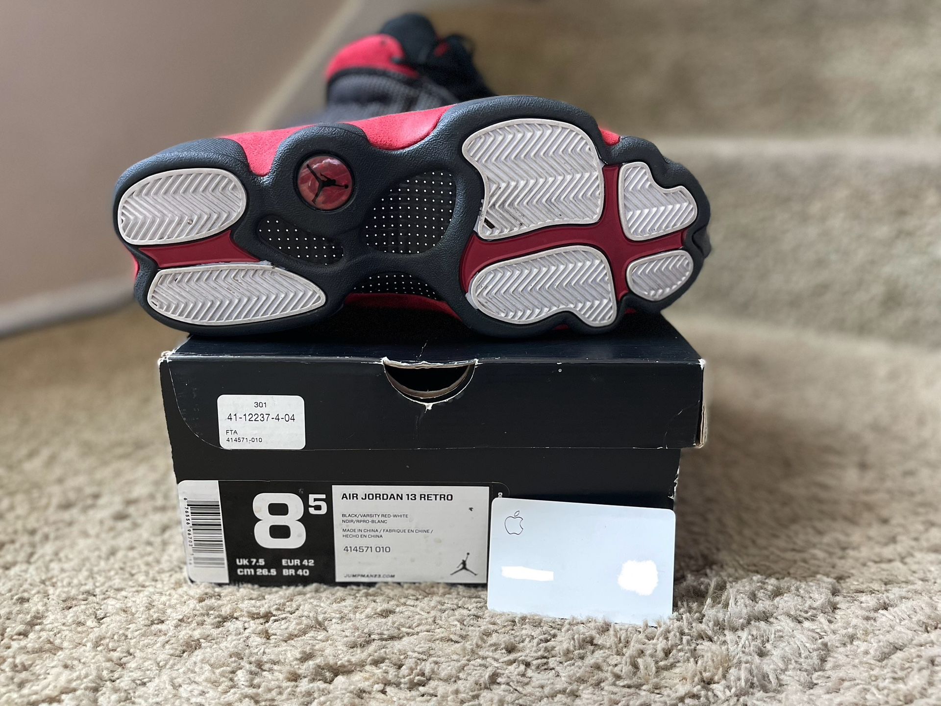 Jordan Retro 13s Bred