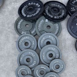 Olympic weights 265lbs