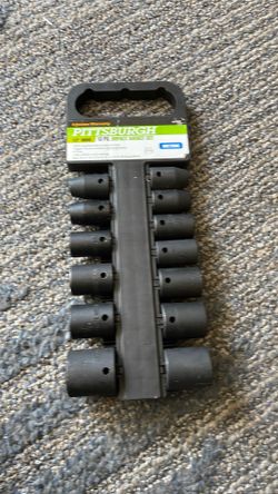 Impact socket set