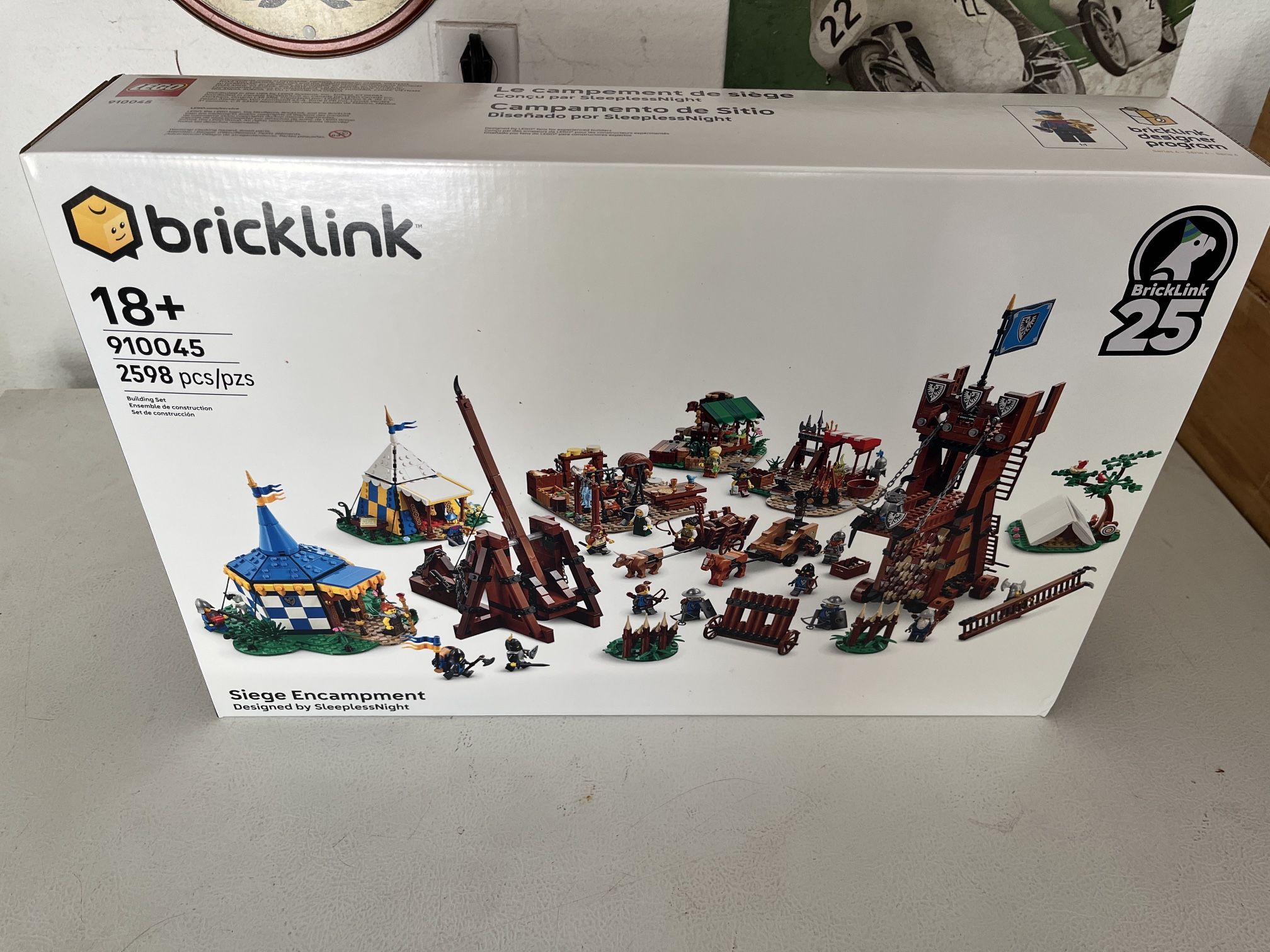 Lego Bricklink 910045 Siege Encampment