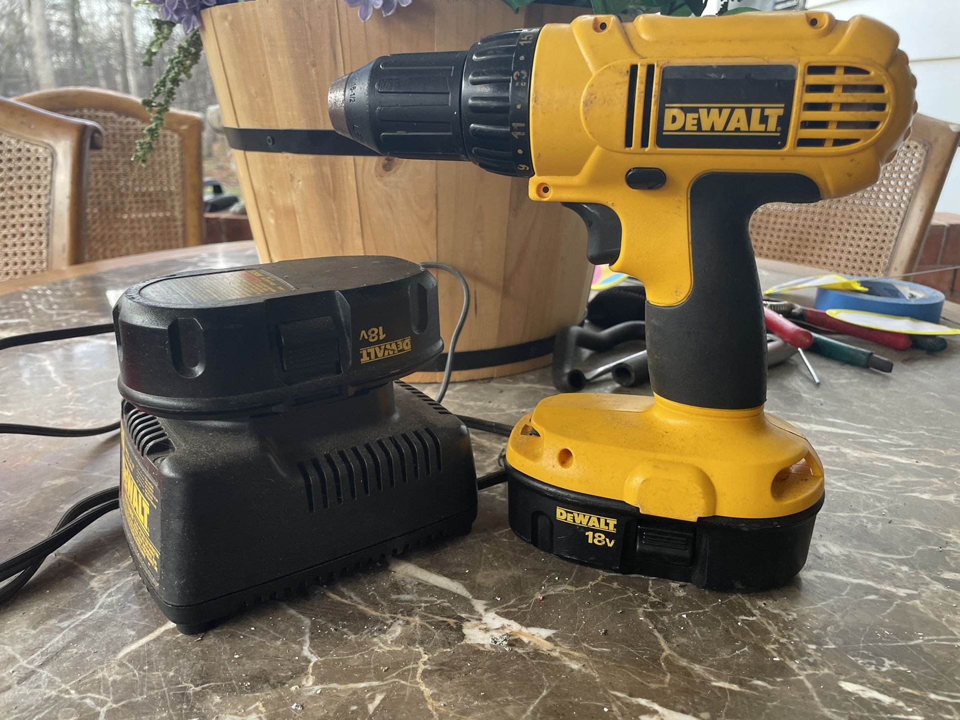 The Dewalt Drill